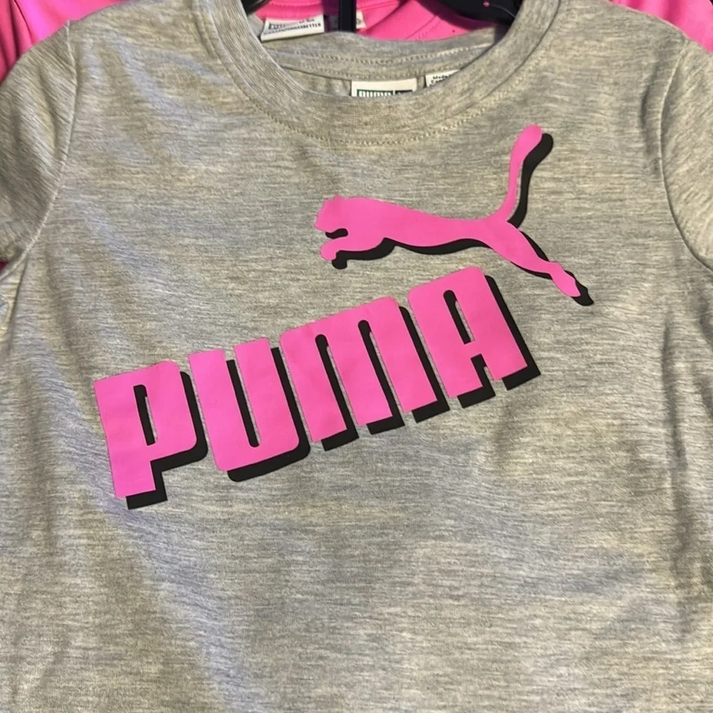 PUMA Youth 4-piece Set, Pink XS 5/6 - Picture 9 of 9